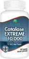 Best Earth Naturals Catalase Extreme Supplement - 10,000 with Saw Palmetto, Biotin, Fo-Ti, PABA - 60 Capsules