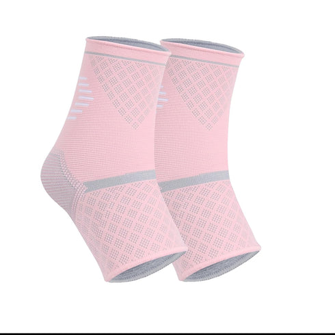 NuCamper Ankle Brace Compression Sleeve for Plantar Fasciitis Relief,Open Toe Compression Socks for Men & Women,Foot