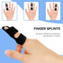 Finger Splint, Universal Trigger Finger Brace for Broken/Arthritis Pain Relief, 4 Pack, Black