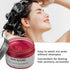 Red Temporary Hair Color Wax - SOVONCARE Washable Gray Hair Dye for Men & Women, 4.23 oz Styling Clay