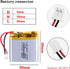 Liter Energy Battery 3.7V Lipo Battery 600mAh Rechargeable Lithium ion Polymer Battery 603030 Lithium Polymer ion Battery with JST Connector