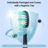 Everystep Replacement Toothbrush Heads 10 Pack, Compatible with AquaSonic Black Series, Vibe Series, Duo Series Pro,
