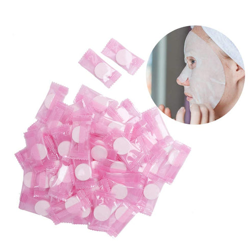 YUYTE Portable DIY Compressed Facial Sheet, Individually Wrapped Paper for Face Skin Care