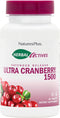NaturesPlus Herbal Actives Ultra Cranberry 1500, 30 Tablets for Urinary Tract Support