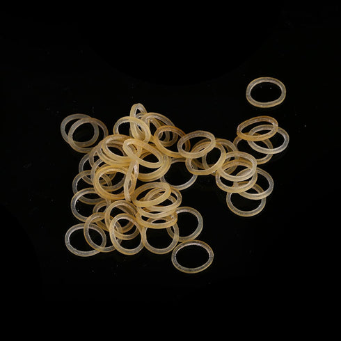 Angzhili 10 Bag Dental Orthodontic Rubber Bands, Elastic Rubber Bands, Orthodontic Supply (5/16")