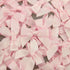 7Rainbows 50pcs Boutique Mini Bows, 1.5" Pink Satin Ribbon for Craft Sewing, Scrapbooking, Gift Wrapping