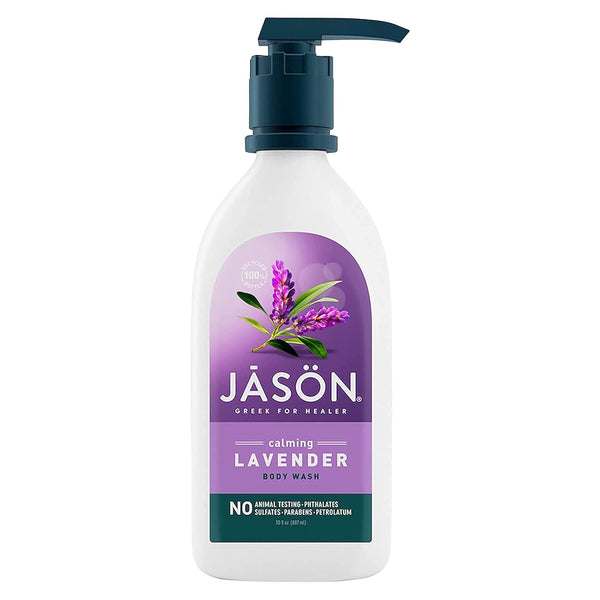 JASON Calming Lavender Body Wash, 30 Ounce Bottle