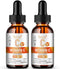 Vemluta 2 Packs Liposomal Vitamin C 2000mg Liquid Drop, High Absorption VC Complex