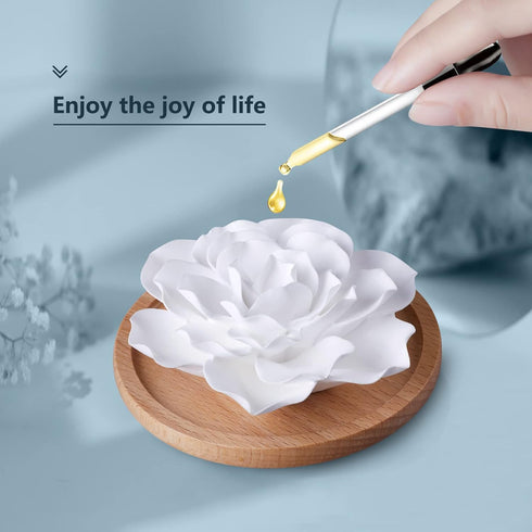 Passive Essential Oil Diffuser,Aromatherapy Passive Mini Ceramic Essential Oil Small Diffuser for Desk Office Home Gift