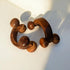 RK NAUTICAL INSTRUMENT Wooden Body Massager, Natural Wood, Arch Shape with Ball Nodes, Muscle Relief