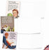 The Best Card Company 20 Note Cards Blank Assortment (4 x 5.12 Inch) with 10 Designs, 2 Each - Hot Mess