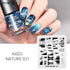 KADS Nail Stamping Plate Nature Template Image Design for Nail Art Decoration and DIY (NA031)
