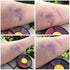 Mysense 6 Color Bruise Wheel Special Effects SFX Zombie Makeup Kit, Non Toxic Face Body Paint with Sponge