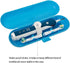Plastic Electric Toothbrush Travel Case for Oral-B Pro Series, 3 Pack (White, Blue, Pink)