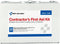 First Aid Only 9302-25M 25-Person Contractor's Emergency First Aid Kit, 178 Pieces for Home Renovation