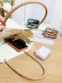 Double-layer Retainer & Aligner Case, Mouthguard and Night Guard Storage Case with Cleaning Tool, Brush and Chewer