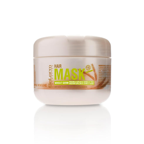 SALERM Nourishing Hair Mask, 6.74 Oz, with Wheat Germ - Deep Hydration for Dry and Damaged Hair