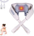 wfofmo 4D Wireless Deep Tissue Kneading Neck Massager with Heating Function, Shiatsu and