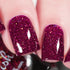 Vishine Gelpolish Lacquer, Shiny Color Soak Off UV LED Gel Nail Polish, Glitter Red (1550)