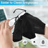 Wsivoiv 6PCS 12 x12 inches Large Eyeglass Cleaning Cloths, Glasses Cleaner, Individually Wrapped, Premium Microfiber