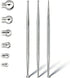 Facial Reflexology Tool Set Includes 6 Acupuncture Pen Heads for Ear &