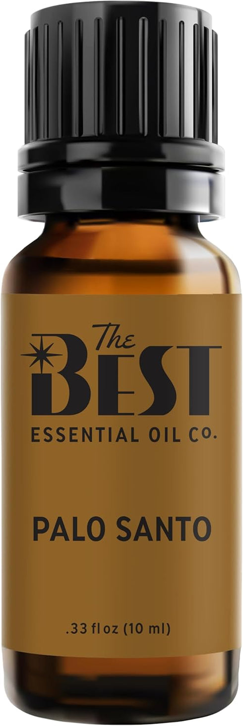The Best Palo Santo Essential Oil - Premium Grade, 100% Pure & Natural for Aromatherapy, Diffuser, Spa, 10 ml