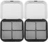 Beaupretty Empty Lipstick Palette, Magnetic Eyeshadow Palette with Mirror, Makeup Foundation Blush Container for Women