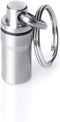 GUS Mini Pill Fob, Made in USA, Stainless Steel Keychain Holder, Compact Design