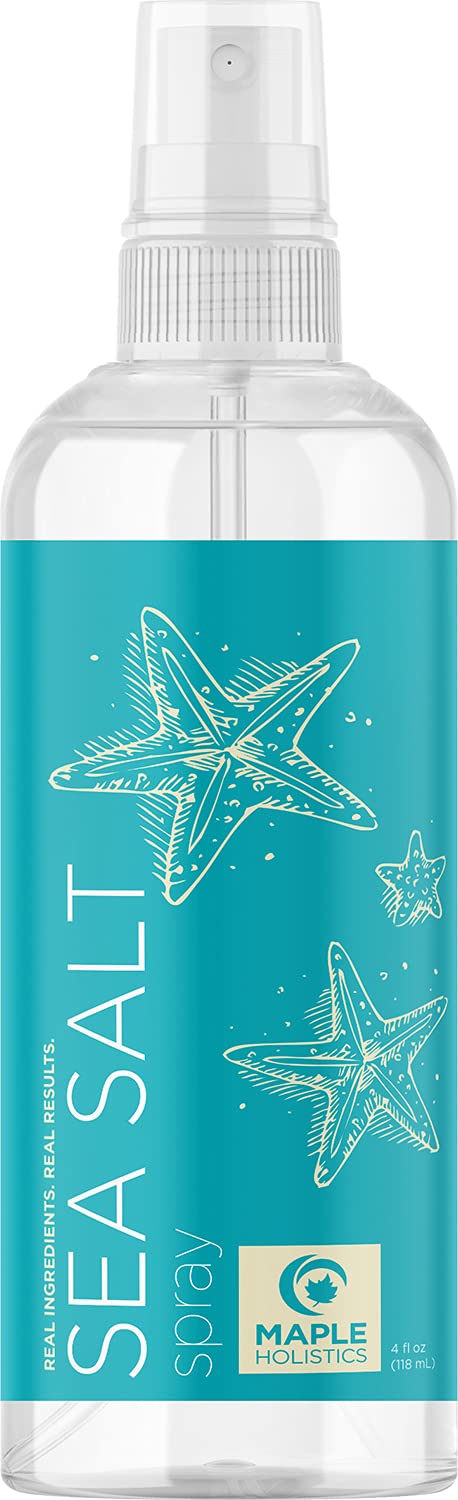 Volumizing Sea Salt Spray for Hair - Texturizing Beach Waves & Curl Activator Mist - Non Sticky Styling Spray with