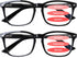 SIGVAN Progressive Multifocal Computer Glasses for Women Men, Blue Light Blocking Reading Glasses (2 Black, 2.75)