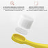 EasyHonor Baby Toothbrush for Ages 1-3, Extra Soft Toothbrush with 10000 Floss Bristles for Toddler Gum Care (4Pcs)