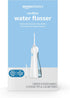 Amazon Basics HydroClean Cordless Water Flosser, 1 Handle, 2 Flosser Tips, 2 AA Batteries Included for Easy Use