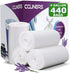 4 Gallon Lavender Scented Trash Bags, 440 Count, Small Bathroom Garbage Bags for Home Kitchen Office Bins