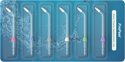 Replacement Heads for Waterpik Water Flosser, 6 Orthodontic Tips