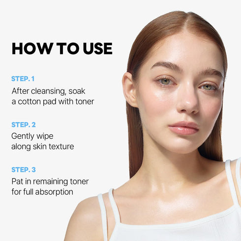 ROUND LAB 1025 Dokdo Toner 6.76 Fl Oz - Gentle Exfoliating Facial Toner for Oil Control and Moisturization