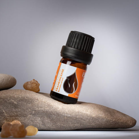 Essences Bulgaria Organic Frankincense Essential Oil 0.17 Fl Oz 5ml, 100% Pure Natural for Aromatherapy and Body