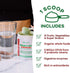 GOBIOTIX Super Greens Powder with Organic Spirulina, Superfood Supplement for Digestive Health, 30 Servings