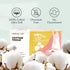 Disposable Face Towel, Ultra Soft Thick Wash Cloths for Adults and Baby, 100% Cotton Dry Wipes for Washing and Drying, 200 Count Facial Tissue for Cleansing, Skincare, Makeup Remover
