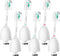 Replacement Toothbrush Heads Compatible with Philips Sonicare: Fit Sonicare E-Series HX7022/66, 6 Pack