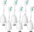 Replacement Toothbrush Heads Compatible with Philips Sonicare: Fit Sonicare E-Series HX7022/66, 6 Pack