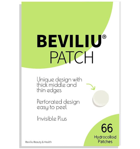 Pimple Patches for Face 66 Counts, 2 Sizes Thinner Edge Hydrocolloid Acne Patches for Invisible Zit Treatment