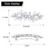 WHAVEL 2PCS Pearl Hair Barrettes, Rhinestone French Barrette Hair Clips, Decorative Hair Accessories for Women