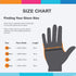 Bamllum 3 Pairs Rubber Cleaning Gloves - Household Kitchen Dishwashing Gloves with Cotton Lined, Long Cuff, Reusable