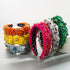 Women's Retro Knotted Hair Bands, Not Slippery Diamond Studded Headband, Solid Color Fabric Accessories