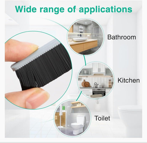 6 PCS Hard Bristle Crevice Cleaning Brush for Home, Kitchen, Bathroom, Window, Vehicle, Toilet, and Grout Cleaning
