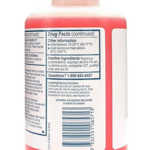 Moelnlycke 16 Oz Molnlycke Health Care Hibiclens Liquid Antiseptic Includes Hand Pump