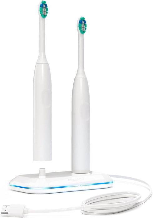 Galvanox Dual Toothbrush Charger for Philips Sonicare Electric Toothbrushes, Replacement for HX6100, Waterproof