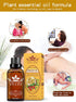 Meifen 3 Pack Lymphatic Drainage Ginger Oil, Ginger Massage Oil to Promote Blood Circulation,Suitable for Body Massage