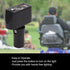 LEEZAD 3 LED Light for Electric Wheelchairs, Pin XLR Head High Brightness Adjustable Angle USB Electric Wheelchair