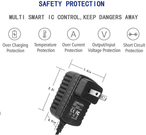 Power Cord for Remington Shaver, Charger Cord PG250 PG525 PG6025 MB4040 MB4045A, Beard Trimmer PG6135 PG6060